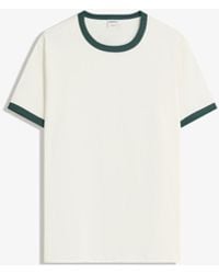 Bershka - Ribbed Short Sleeve T-Shirt - Lyst