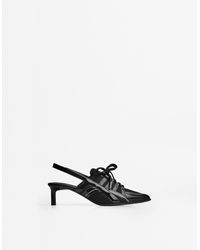Bershka - High-Heel Slingback Soccer Shoes - Lyst