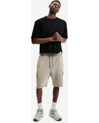 Bershka - Plush Cargo Bermuda Shorts - Lyst
