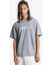 Bershka - Short Sleeve T-Shirt With Print - Lyst