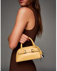 Bershka - Leather Effect Mini Handbag - Lyst