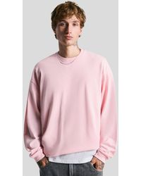 Bershka - Long Sleeve Boxy-Fit T-Shirt - Lyst