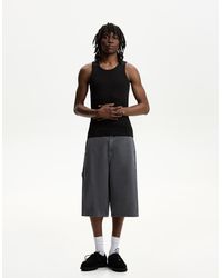 Bershka - Carpenter Skater Bermuda Shorts - Lyst