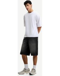 Bershka - Denim Skater Bermuda Shorts - Lyst