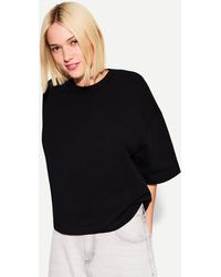 Bershka - Heavy Cotton Boxy Fit Short Sleeve T-Shirt - Lyst