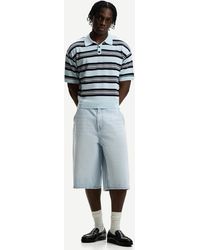 Bershka - Denim Skater Bermuda Shorts - Lyst