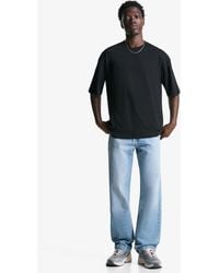 Bershka - Straight Relaxed-Fit Jeans - Lyst