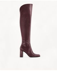 Bershka - High-Heel Over-The-Knee Boots - Lyst