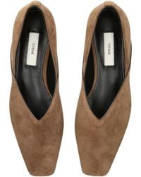 TOTEME - Everyday Suede Flats - Lyst