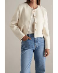 MARCÉLA LONDON - Ida Wool Tweed Jacket - Lyst