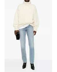 TOTEME - Boucle Turtleneck Milk - Lyst