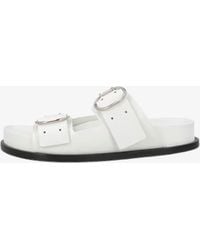 Jil Sander - Flat Buckle Sandal - Lyst