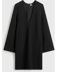 TOTEME - Short Bell-Sleeve Dress - Lyst