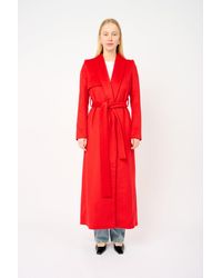 Galvan London - Wool Trench Coat - Lyst