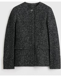 TOTEME - Collarless Cinched Jacket - Lyst