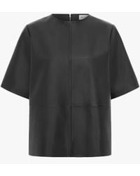 ALIGNE - Lb Frank Leather T-Shirt - Lyst
