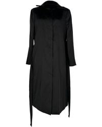 Dolce & Gabbana - Dolce & Gabbana Belted Trench Coat - Lyst