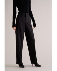 MARCÉLA LONDON - Kenza Wool Silk Trousers - Lyst