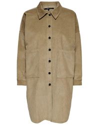 ONLY Kordsamt Hemd - Braun