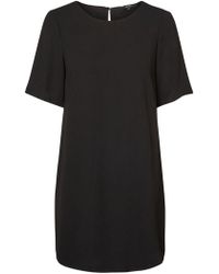Vero Moda Gabby Short Sleeved Dress - Schwarz