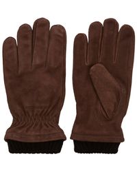 Jack & Jones Wildleder Handschuhe - Braun