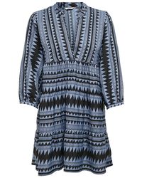 ONLY Manchet Jurk Dames Zwart