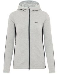 J.Lindeberg Loa Midlayer Jacke - Grau