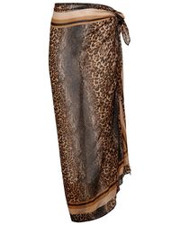 ONLY Bedruckter Sarong - Braun