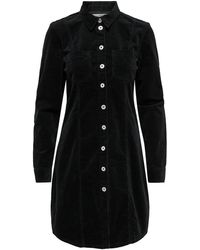 ONLY Corduroy Blousejurk Dames Zwart