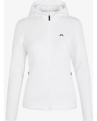 J.Lindeberg Loa Midlayer Jacke - Weiß