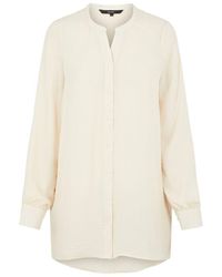 Vero Moda Locker Geschnittene Hemd - Natur