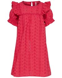 ONLY Rüschen Kurzkleid - Pink