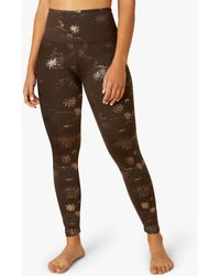 Beyond Yoga Multi Leopard Powershine 