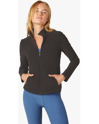 Beyond Yoga Plain and Simple Pullover Jacket