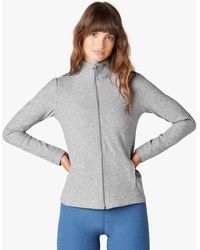 Beyond Yoga Plain and Simple Pullover Jacket