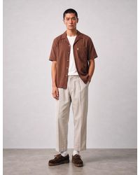 BHODE - Cuca Short Sleeve Shirt (Linen) - Lyst