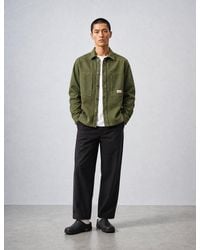 BHODE - Map Pocket Overshirt Twill - Lyst