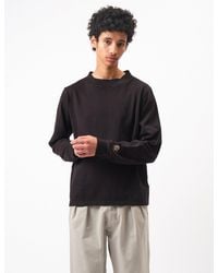 BHODE - Turtle Neck Long Sleeve Jersey 300Gsm - Lyst