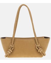 Hereu - Borsa Fleca Nobuck - Lyst