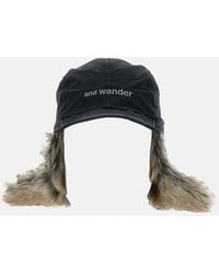 and wander - Cappellino Impermeabile Con Paraorecchi - Lyst