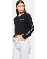Calvin Klein Maglietta A Maniche Lunghe - Nero