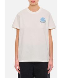 Moncler - T-shirt Regular Con Logo - Lyst