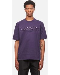 Lanvin Cotton T-shirt - Purple