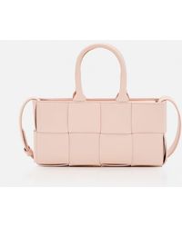 Bottega Veneta - East West Mini Arco Borsa Tote In Pelle - Lyst