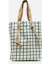 Jejia - Checked Tote Bag - Lyst