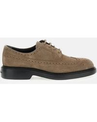 Hogan - Scarpe H704 Derby Bucature - Lyst