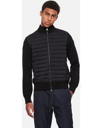 black moncler cardigan