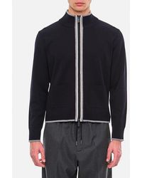 Thom Browne - Cardigan In Lana - Lyst