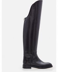 DURAZZI MILANO - Equestrian Stivali Alti - Lyst