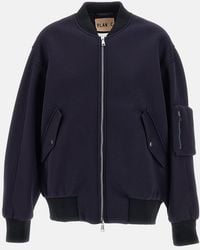 Plan C - Bomber Con Zip - Lyst